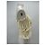 Autre Marque Top in seta beige Taglia S - vista 3