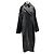 Gabardina de cuero negra Yves Salomon