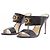 Versace Schwarze Absatz-Mules "Medusa Tribute"