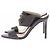 Versace Schwarze Absatz-Mules "Medusa Tribute" - Ansicht 5