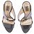 Versace Schwarze Absatz-Mules "Medusa Tribute" - Ansicht 6
