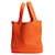Hermès Borsa Picotin Orange con lucchetto Arancione Pelle