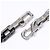Louis Vuitton M00677 Collana a catena Monogram Nero Argento - vista 5
