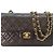 Timeless Borsa a Spalla Chanel Lambskin Double Flap Nero