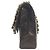 Borsa a Spalla Chanel Lambskin Double Flap Mini Matelassé Nero - vista 2