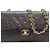 Borsa a Spalla Chanel Lambskin Double Flap Nero