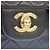 Borsa a Spalla Chanel Lambskin Double Flap Nero - vista 6