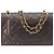 Borsa a tracolla Chanel A01113 in agnello Double Flap Nero - vista 3