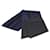 Trim Hermès Sciarpa HERMES Maxi Twilly blu navy e nero Seta