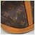 Borsa Tote Louis Vuitton Monogram Bucket GM Marrone - vista 7