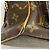 Borsa Louis Vuitton Monogram Manhattan GM Marrone - vista 6