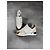 Louis Vuitton Run Away Sneakers Donna Marrone Bianco Beige D'oro - vista 2