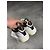 Louis Vuitton Sneaker Low-Top Monogram Marrone Bianco - vista 5