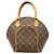 Borsa Louis Vuitton Monogram Ellipse PM Marrone