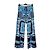 Hale Bob Pantalones de Pierna Ancha Estampado Azul Negro Blanco