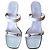 Gucci Mules en cuir blanc