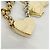 Portachiavi Louis Vuitton Charm Chain Vivienne BFF M00835 Argento D'oro - vista 3