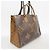 Borsa Tote Louis Vuitton Monogram Giant Reverse OnTheGo MM Marrone - vista 2