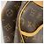 Borsa Louis Vuitton Monogram Deauville Marrone - vista 11