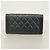 Chanel Boy Long Wallet aus schwarzem Lammleder - Ansicht 9