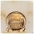 Orecchini a clip Chanel White CC Gold Plated Resin Button Bianco - vista 3
