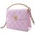 Borsa Chanel Purple Mini Quilted Caviar 31 Rue Cambon Top Handle Porpora - vista 3