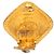 Orecchini Chanel Gold CC placcati oro a forma di rombo con clip D'oro - vista 3