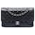 Chanel Black Medium Classic Caviar Double Flap Nero