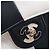 Chanel Black Medium Classic Bicolor Lambskin Geometric Colorblock Double Flap - vista 9