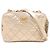 Borsa Bowling Chanel Gold Mini CC in agnello metallizzato trapuntato D'oro