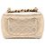 Borsa Bowling Chanel Gold Mini CC in agnello metallizzato trapuntato D'oro - vista 2