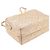 Borsa Bowling Chanel Gold Mini CC in agnello metallizzato trapuntato D'oro - vista 4