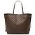 Louis Vuitton Marrone Damier Ebene Neverfull MM
