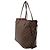 Louis Vuitton Marrone Damier Ebene Neverfull MM - vista 2