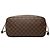 Louis Vuitton Marrone Damier Ebene Neverfull MM - vista 3
