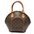 Louis Vuitton Marrone Monogram Ellipse PM