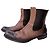 Dsquared2 Brown Leather Chelsea Boots