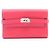Hermès Hermes Kelly Wallet Medium Rose Extreme Pink