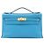 Hermès Pochette Kelly Mini Hermes Blu