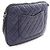 Borsa a tracolla Chanel Girl Nero Blu navy - vista 2