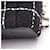 Borsa a tracolla vanity Chanel Coco Mark Nero Bianco - vista 6