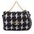 Borsa a mano/Borsa a tracolla Chanel 19 Dixneuf Matelassé Nero Bianco