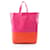 Céline Celine Horizontal Cabas Tote Bag Pink Orange  - Ansicht 1