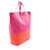 Céline Celine Horizontal Cabas Tote Bag Pink Orange  - Ansicht 2