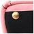 Borsa Tote/Borsa a mano 2-Way Prada CANAPA RIGHE Nero Rosa - vista 6