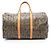 Borsa Boston Louis Vuitton Keepall 50 Marrone Cachi