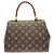 Borsa Louis Vuitton Monogram Cluny BB Marrone Fuschia Monogramma - vista 2