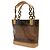 Borsa Tote Louis Vuitton Monogram Vinyl Cabas Ambre PM Marrone - vista 3