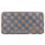 Louis Vuitton Damier Paillette Zippy Wallet N63172 Blu Damier ebene