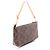 Borsa Louis Vuitton Pochette Accessoires Marrone Rosa Fuschia - vista 2